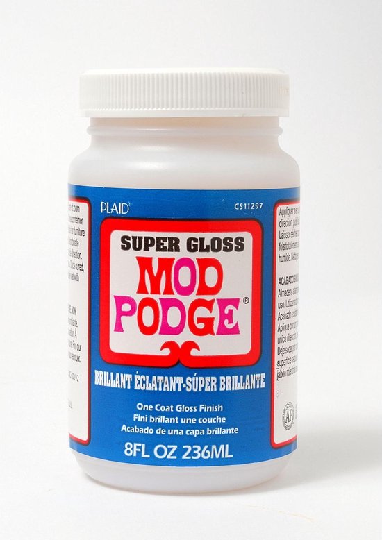 Mod Podge Super Gloss - Lijm vernis en sealer in één - Hoogglans - 236 ml - Mod Podge