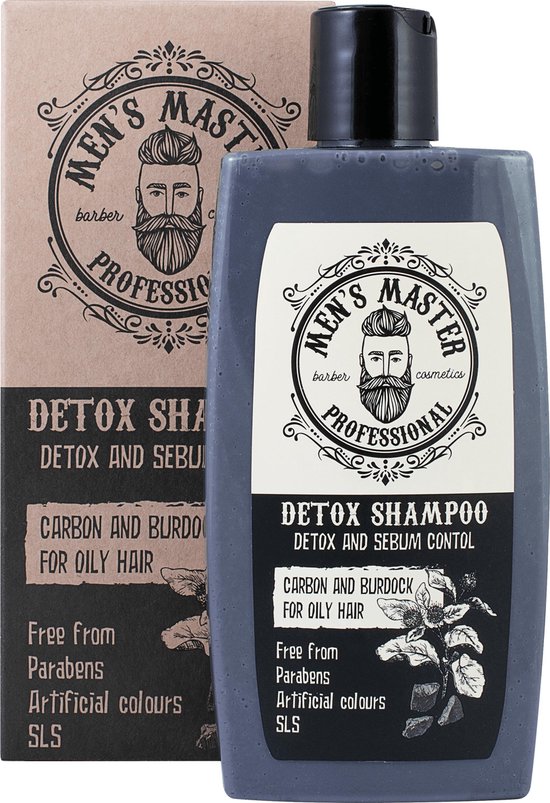 Men's Master Professional Detox Shampoo Detox and Sebum Control
