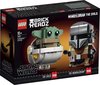 foto van LEGO BrickHeadz Star Wars De Mandalorian & Baby Yoda - 75317
