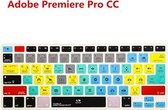 Toetsenbord Silicon cover Premiere Pro | Snelkoppeling hulp voor Apple Magic Keyboard 2015
