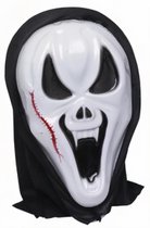 Arti Casa Masker Scream Bloed 33 X 18 Cm Zwart/wit