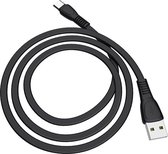 HOCO X40 Noah - USB-C naar USB 3.0A Snellader Kabel - Voor Android Smartphones en Tablets - 1 meter - Zwart