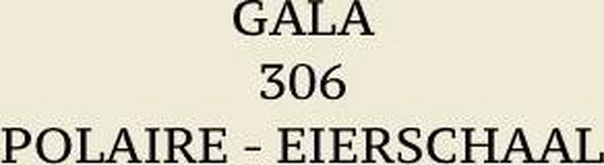 Gala Eierschaal 306 Shoe Cream