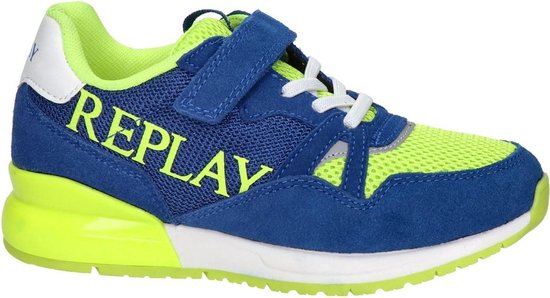 Replay Sneakers blauw - Maat 32 | bol.com