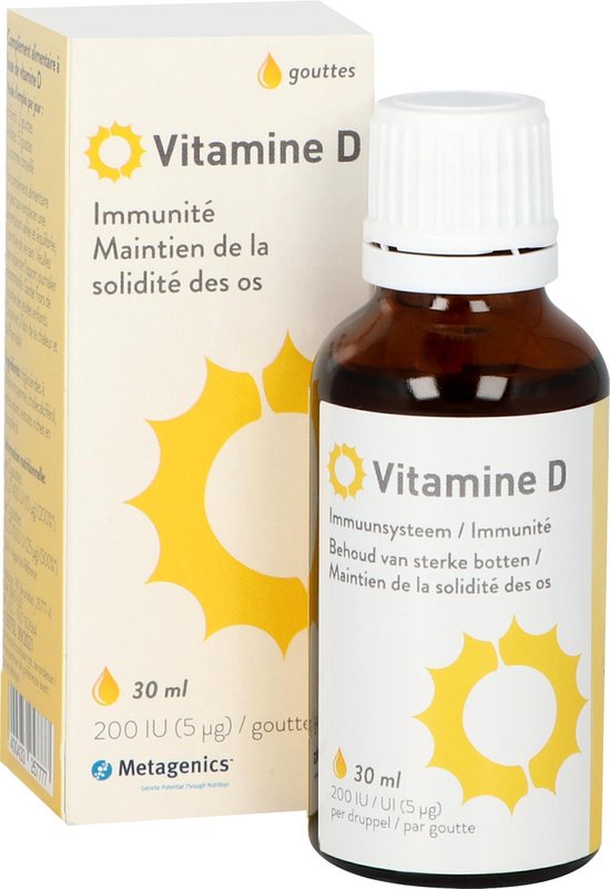 Perth account kompas Metagenics Vitamine D 200 IE (5 mcg) - 30 ml | bol.com