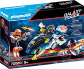 Playmobil Galaxy Police Moto Et Policier De L'Espace