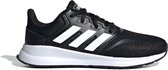 adidas Runfalcon Sportschoenen - Maat 37 1/3 - Unisex - zwart/ wit