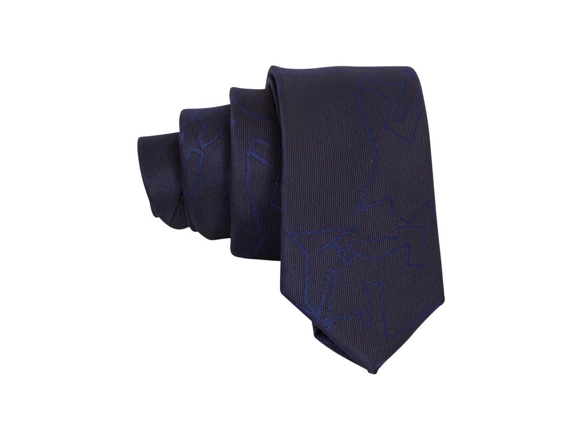 Premium Ties - Luxe Stropdas Heren - Polyester - Blauw - Inclusief Luxe Gift Box!