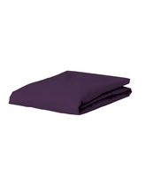 Drap-housse Double Essenza Percal - Violet 160x200