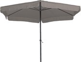 Garden Impressions Delta parasol - 300 cm - carbon black/ taupe