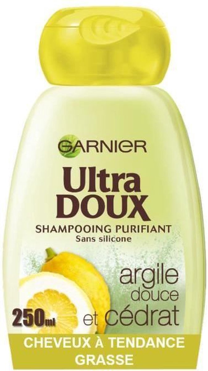 Garnier Shampooing Purifiant Ultra Doux - Avec argile douce et citron - 250  ml | bol.com
