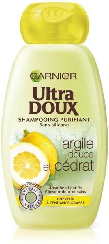 Garnier Shampooing Purifiant Ultra Doux - Avec argile douce et citron - 250  ml | bol