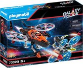 Playmobil Galaxy Police Hélicoptère Et Pirates De L'Espace