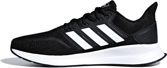 adidas - Runfalcon - Heren hardloopschoen - 45 1/3 - Zwart | Bestel nu!