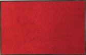 Ikado  Droogloopmat op maat rood 88cm ecologisch  88 x 200 cm