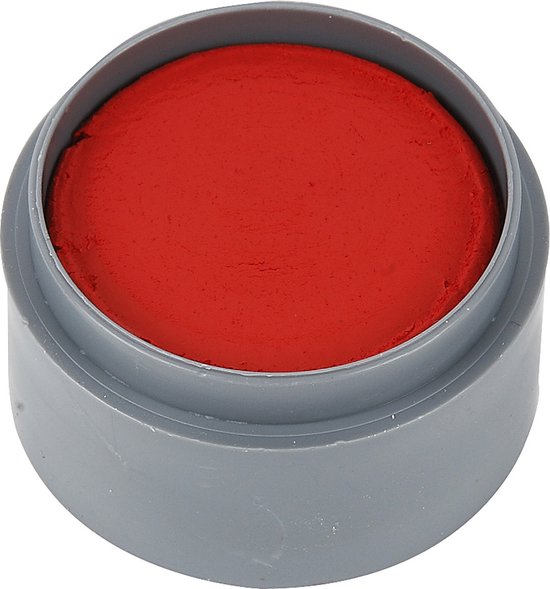 Schmink op waterbasis, 505 diep rood, 15ml