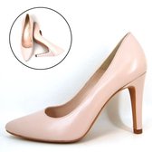 Stravers - Maat 42 Roze pumps Trouwschoenen Grote Maten Hakken
