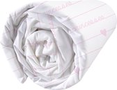 Disney Princess Stripes Hoeslaken - Eenpersoons - 90 x 190/200 cm - Multi
