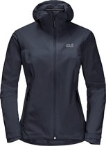 Jack Wolfskin Jwp Shell Outdoorjas Dames - Night Blue - Maat L