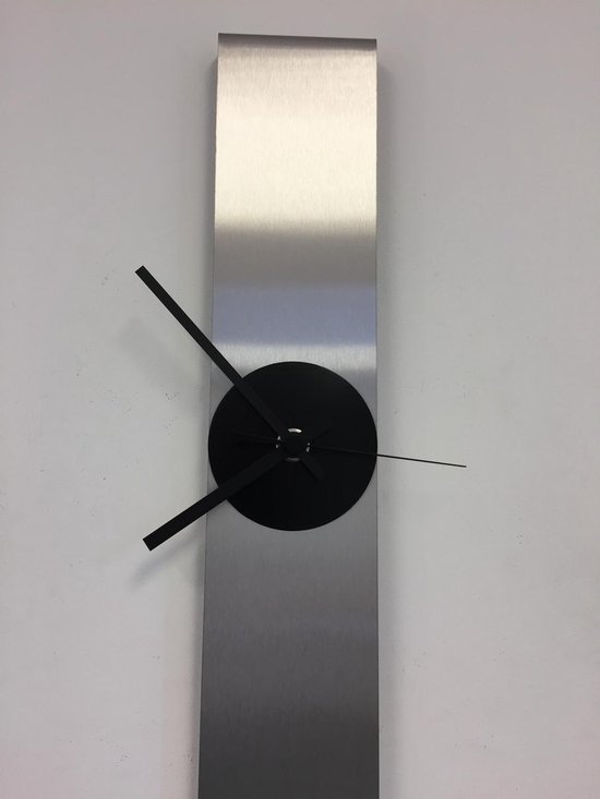 Wandklok SUMMIT BLACK MODERN DESIGN