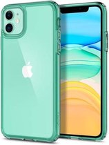 Spigen Ultra Hybrid Apple iPhone 11 Hoesje - Green Crystal