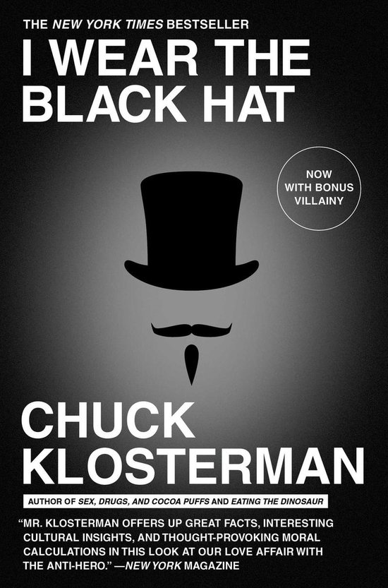 I Wear the Black Hat - cover