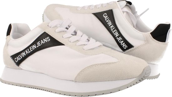 Calvin Klein Sneaker Laag Dames Jill - Wit | 39 | bol.com