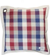 Royal Boch Boerenbont - Royal Boch Kussenhoes 50 cm Rood/Blauw