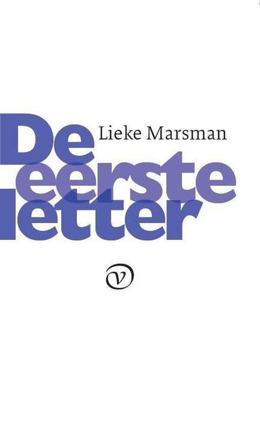 Cover van het boek 'De eerste letter'