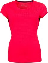 Sjeng Sports Bizzy Sportshirt - Maat XL  - Vrouwen - neon roze