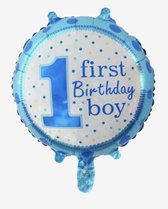 First- birthday boy  ballon -helium-lucht- 18 inch