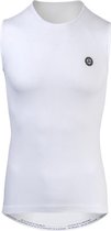 AGU Everyday Sleeveless Thermoshirt Essential Chemise de cyclisme unisexe - Taille L - Blanc
