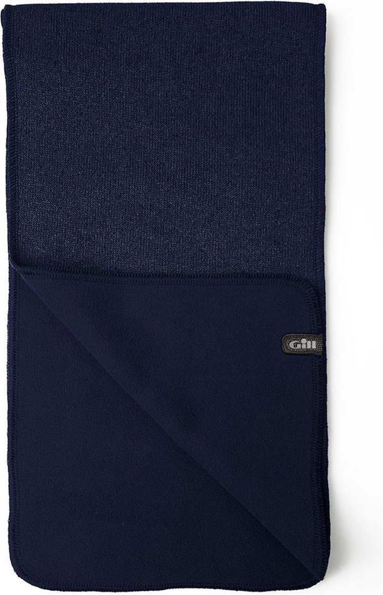 Gill Fleece Knit Scarf Blauw