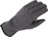 Gill Knit Fleece Gloves Ash - Maat S