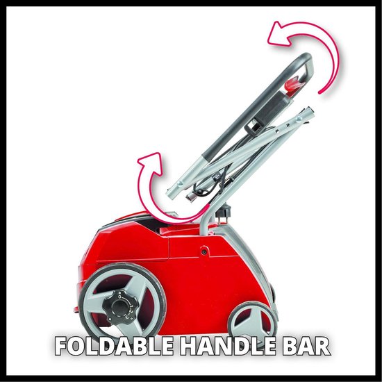 Einhell Elektrische Verticuteerder/Beluchter GC-SA 1231/1 - 1200 W - Voor gazons tot 300 m² - Tot 9 mm werkdiepte - 16 messen - 45 beluchtingsklauwen - 28 L opvangbak van Einhell — afbeelding 4
