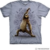 The Mountain Adult Unisex T-Shirt - Warrior Sloth - Blue