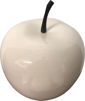 appel klein hoogglans wit decoratief