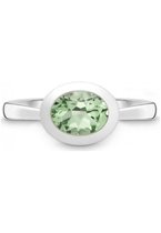 Quinn - Dames Ring - 925 / - zilver - edelsteen - 21400635