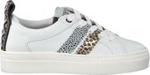 Develab 41850 Lage sneakers - Leren Sneaker - Meisjes - Wit - Maat 40