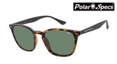 Polar Specs® Polariserende Zonnebril Calabria PS9059 – Havana Brown – Polarized Green – Medium – Unisex