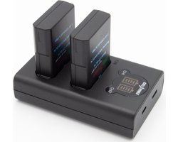 ChiliPower EN-EL14 Nikon USB Duo Kit - Camera accu set