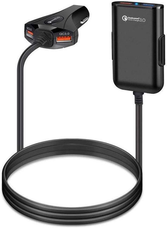Ugreen 90W Autolader met intrekbare kabel nu beschikbaar