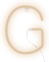 Neon LED Letter Warm Wit White G