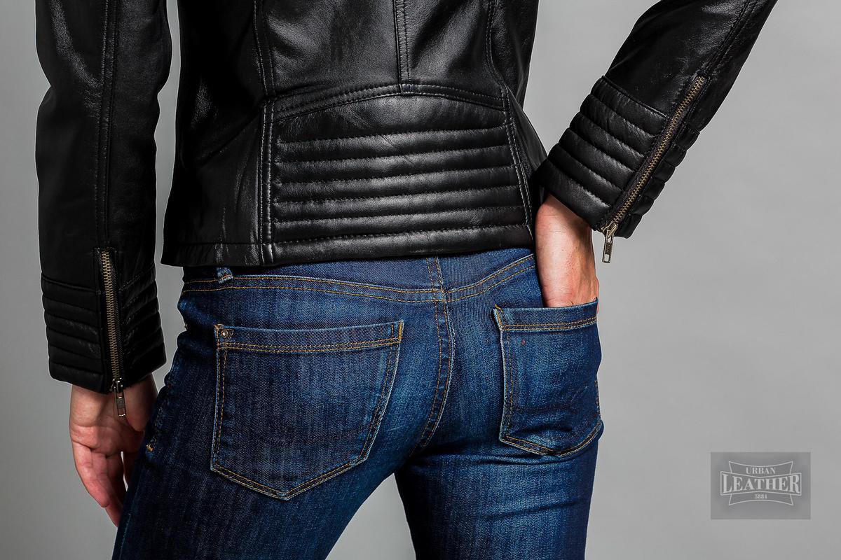 leren jasje dames bruin - Leather City
