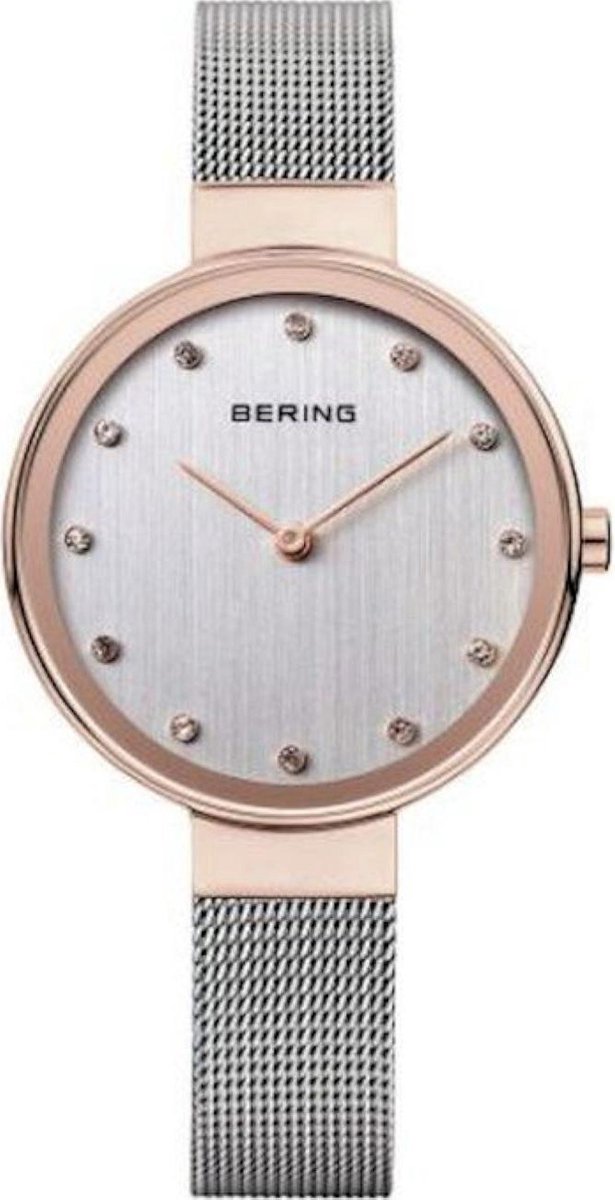 BERING 12034-064 - Horloge - Staal - Zilverkleurig - 34 mm