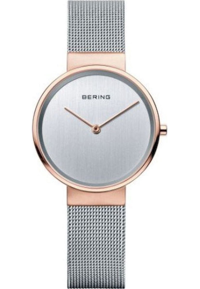 BERING 14531-060 - Horloge - RVS - Rosékleurig - Ø 31 mm