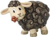 Goebel® - Kerst | Decoratief beeld / figuur "Schaap Wolli" | Aardewerk, 9cm