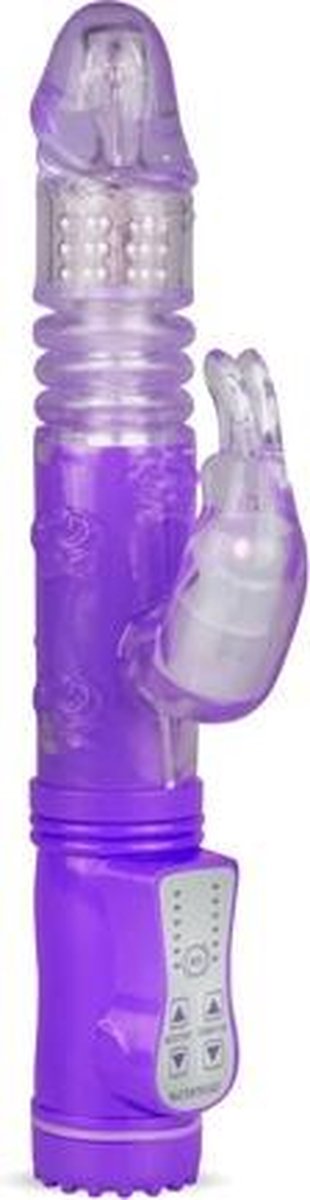 Goedkoopste Easytoys Vibe Collection - EasyToys Stotende Rabbit Vibrator - Paars