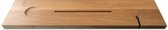 Badplank Badkuip plank  uitsparing en iPad houder - Luxe eikenhout 95 x 20 x 3 cm