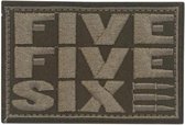 Five Five Six FFS Military Geborduurde patch embleem met velcro